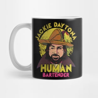 Jackie Daytona Human Bartender Retro Mug